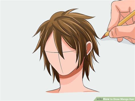 How To Draw Manga Hair 7 Steps With Pictures Wikihow