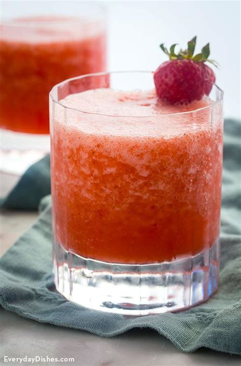 Strawberry And Orange Vodka Slush Recipe Everyday Dishes And Diy
