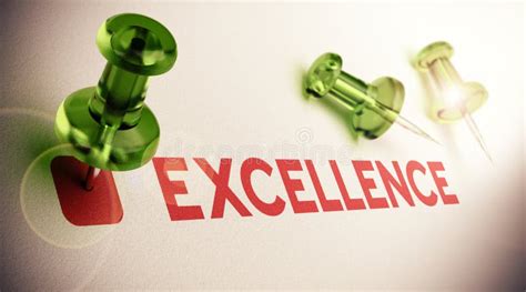 Achieving Excellence Stock Illustration Image 40609796