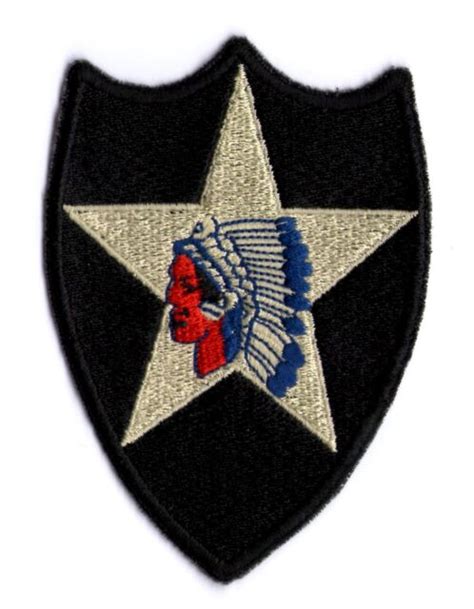 U S Army Ww2 Cut Edge 2nd Infantry Division Patch Ebay Free Download