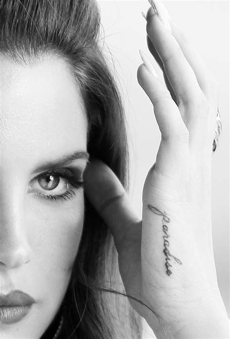 Lana Del Rey Paradise Tattoo Margaret Wiegel