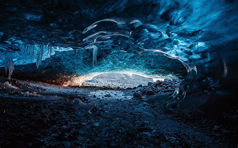 Glacier Ice Cave Iceland 2021 Bing Hd Wallpaper Peakpx
