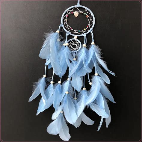 New Indian Feathers Dream Catcher For Home Decoration Buy Feather