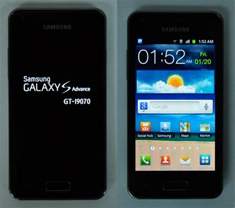 Samsung Galaxy S Advance GT-I9070 Leaks Online; Features 1GHz Dual-Core ...