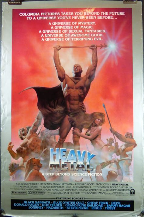 HEAVY METAL, Original Vintage Style B Rolled Movie Poster - Original ...