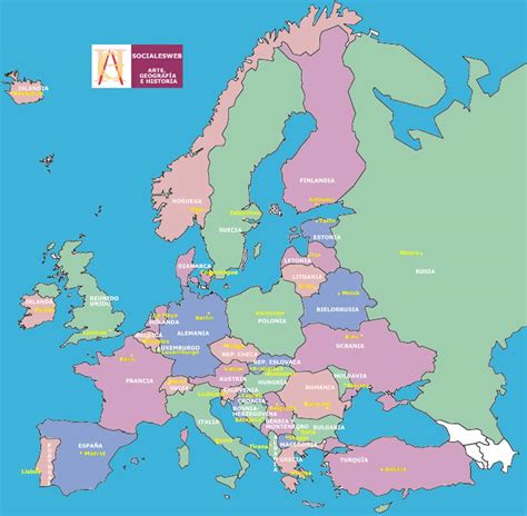 Geografía de Europa Geography Quiz Quizizz