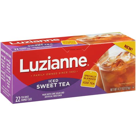 Luzianne Iced Sweet Tea Bags 22 Ct