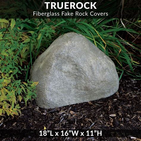 Crystalclear Truerock Fake Fiberglass Rock Cover Small 18l X 16w X