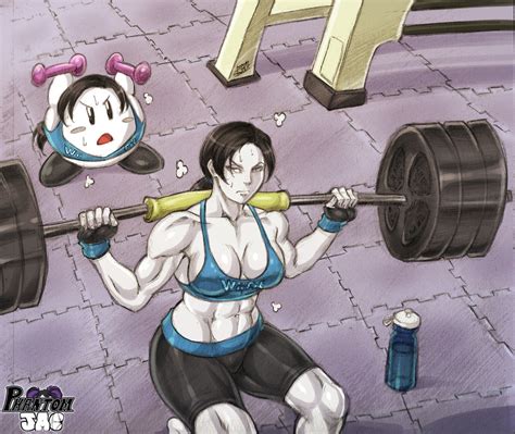 Wii Fit Trainer Gets Ready For Smash Wii Fit Trainer Know Your Meme