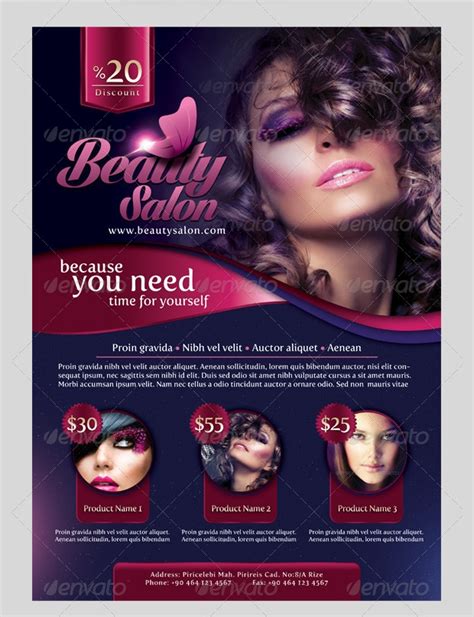 Create a beauty salon flyer in minutes, with easy to use tools and a wide range of professionally designed templates. 24+ Beauty Salon Flyer Templates and Designs AI, PSD ...