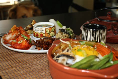 Korean food photo: The whole meal - Maangchi.com