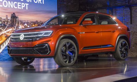 The cross sport lowers the atlas' roofline to 67.8 inches (down 2.3) and shortens the suv's overall length to 195.5 inches (5.2 less). 2018 New York Auto Show: VW Atlas Cross Sport Concept ...