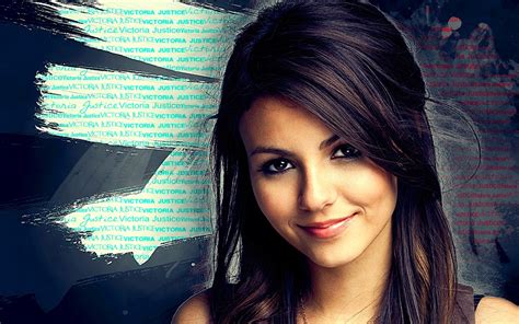 brunette looking at viewer portrait victoria justice smiling actress celebrity women hd