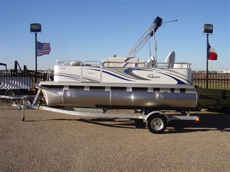 2016 New Apex Marine Qwest Edge 7516 Outfitter Pontoon Boat For Sale