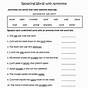 Multiple Meaning Worksheets