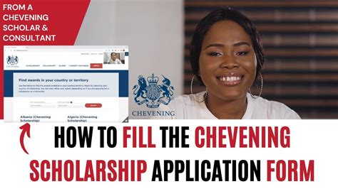 How To Fill The Chevening Scholarship Application Website/Form | Live