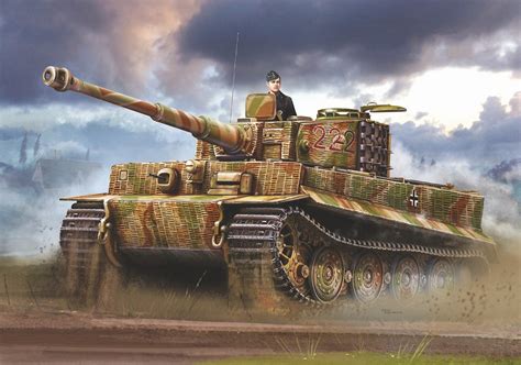 Рисунок Tiger I Ausfe German Heavy Tank на рабочий стол Бронетехника