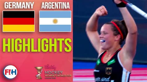 Germany V Argentina 2018 Womens World Cup Highlights Youtube