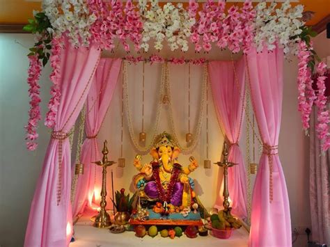 Decor Ganesh Chaturthi Decoration In Style With Time Saving Ideas