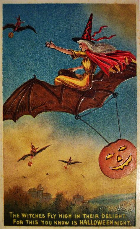 Vintage Halloween Postcards From The 1910s ~ Vintage Everyday