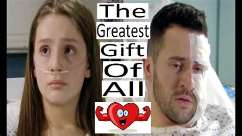 Emmerdale Ross Barton Gives Sarah Sugden His Heart Sarah Sugden Faces A Heart Transplant Or
