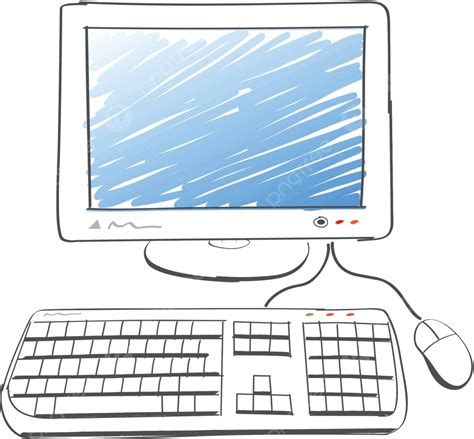 Computer Drawing Sketch Digital Cartoon Vector Sketch Digital