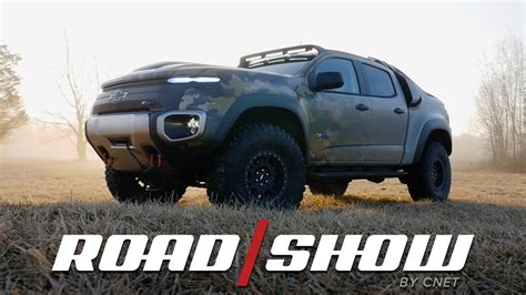 The Chevrolet Colorado Zh2 Is A Hydrogen Powered Off Road Monster