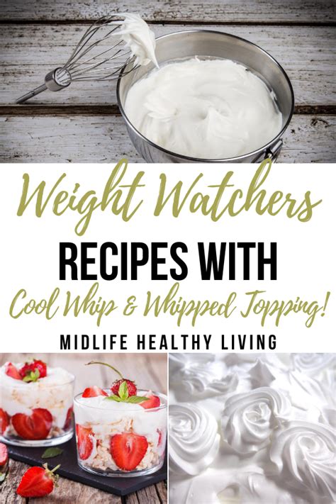 Weight Watchers Cool Whip Recipes