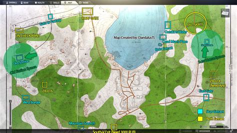 Tarkov Woods Exfil Map