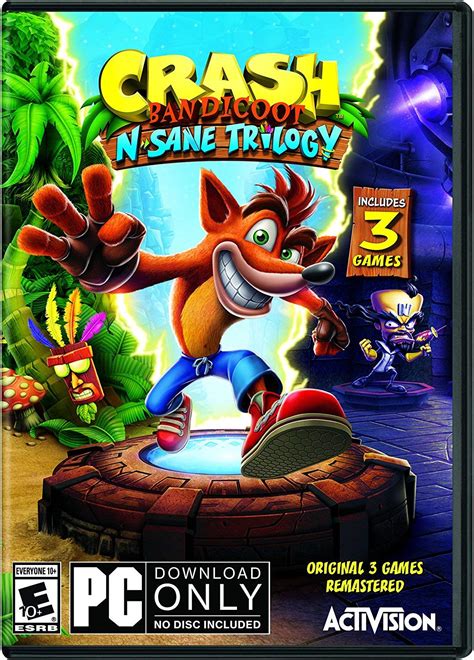 Crash Bandicoot N Sane Trilogy Pc Standard Edition Videojuegos