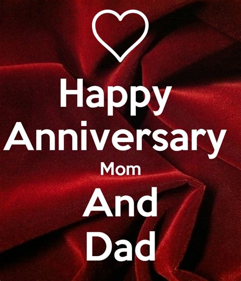 Happy Anniversary Mom And Dad Poster Jais Keep Calm O Matic