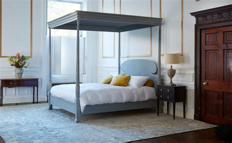 Reeded Luxury Four Poster Bed Luxury Beds Simon Horn Guest Room