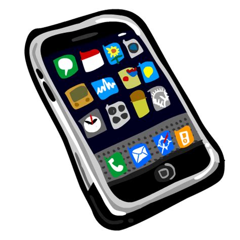 Iphone Cell Phone Clipart Free Clipart Images 3