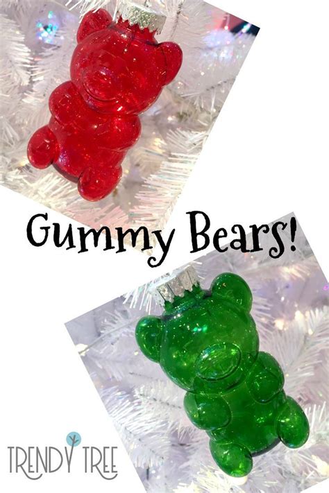 Everyone Loves Gummy Bears Now You Can Decorate Your Tree With These
