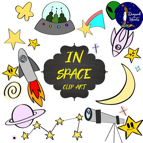 In Space Clip Art By Teach Simple