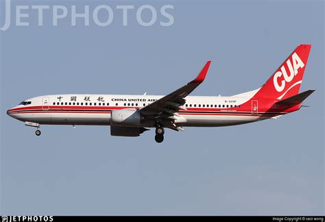 B 209f Boeing 737 89p China United Airlines Ceci Wong Jetphotos