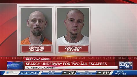 Search underway for two escapees from Rutherford County jail - YouTube