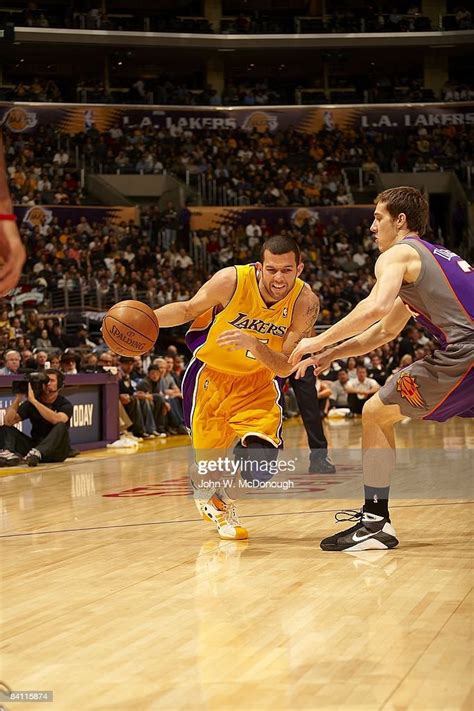 Los Angeles Lakers Jordan Farmar In Action Vs Phoenix Suns Los News