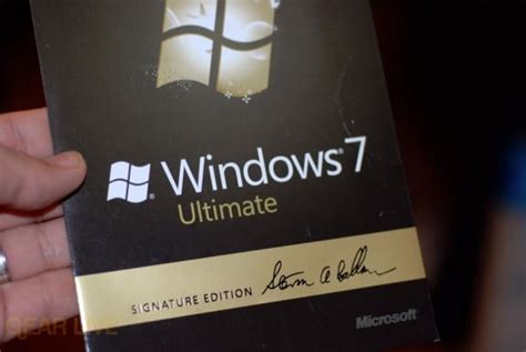 Windows 7 Steve Balmer Signature Edition Windows 7 Party Pack Image