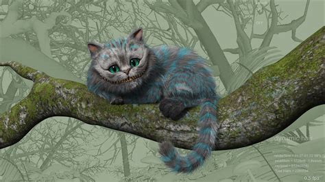 Exclusive Four Phase Progression Of The Cheshire Cat From Alice In