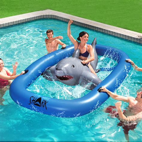 Bestway 31m Inflatable Pool Floating Raft Bull Riding Toy Raft Float