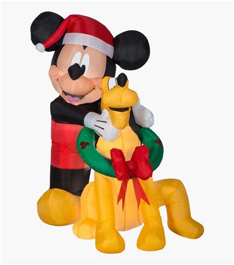 Christmas Mickey Mouse Pluto Png Transparent Png Transparent Png