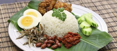 Its name, which in malaysian literally means 'oily or fatty rice', is taken in this context to mean 'rich' or 'creamy', and refers to the cooking process. Nasi Lemak | Traditional Rice Dish From Malaysia ...