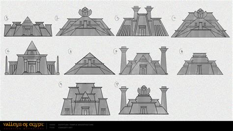 artstation ancient egyptian architecture concepts design