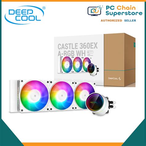 Deepcool Castle 360 Rgb V2 Argb All In One Liquid Cpu Cooler With Anti