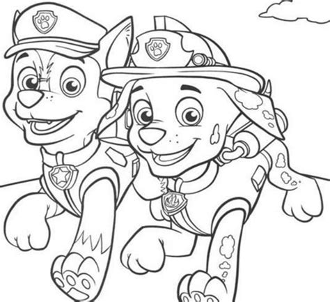 Chase Coloring Page Printable | Coloring Page Blog