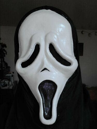 Scream Knb Ghostface Killer Inspired Replica Handmade Latex Mask W