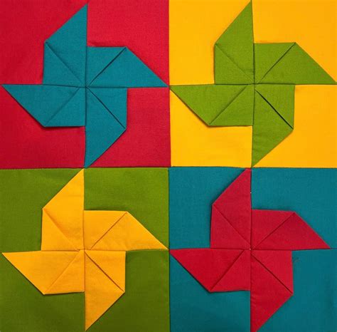3d Pinwheel Quilt Pattern Create Whimsy