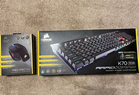 Corsair Gaming Keyboard And Mouse Combo For Sale In Houston Tx Offerup