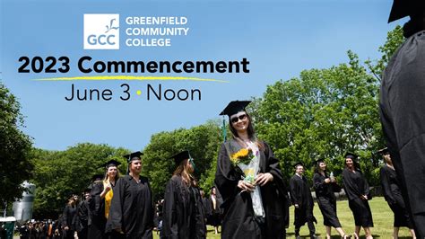 Commencement 2023 - Greenfield Community College - YouTube